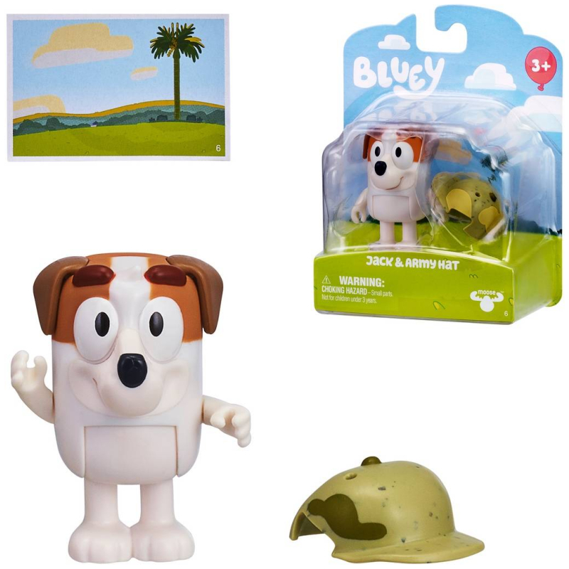 Figuras Bluey Y Sus Amigos Variedades 1 Unidad - Imagen 5