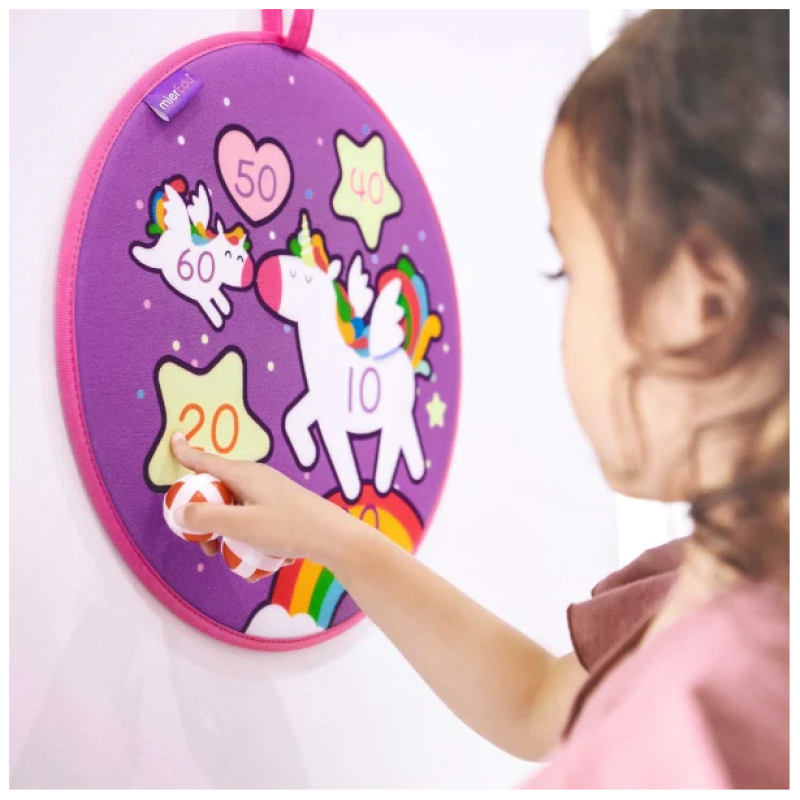 Juego De Dardos Unicornios Mágicos - Imagen 4