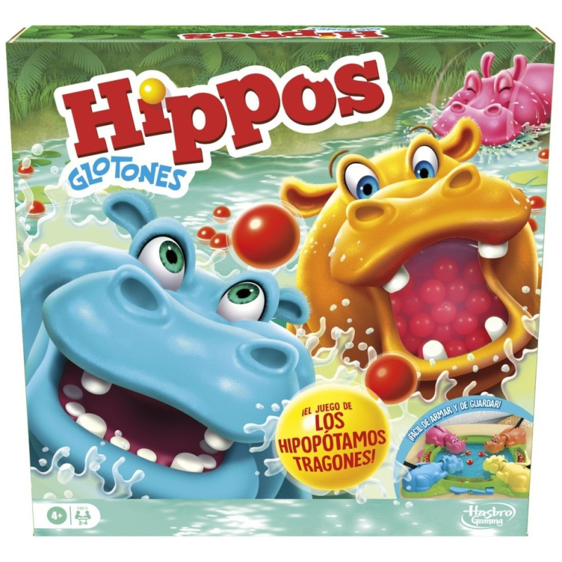 Juego de Mesa Hippos Glotones