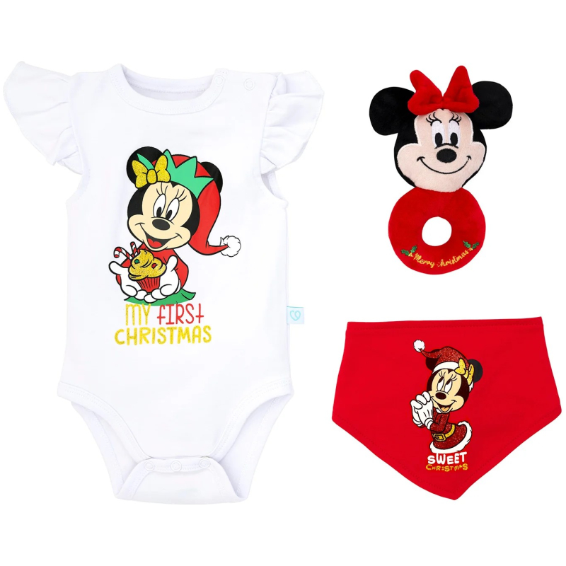Set 3 Piezas Minnie Especial Navidad - Imagen 2