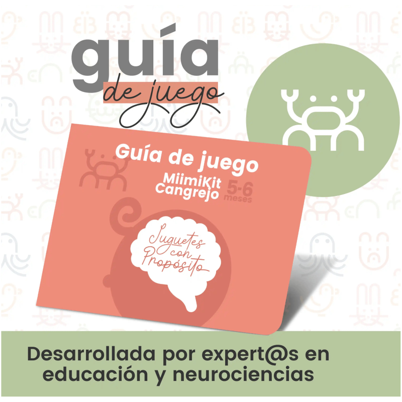 Kit de Juguetes MiimiKit Cangrejo 5 a 6 meses - Imagen 3