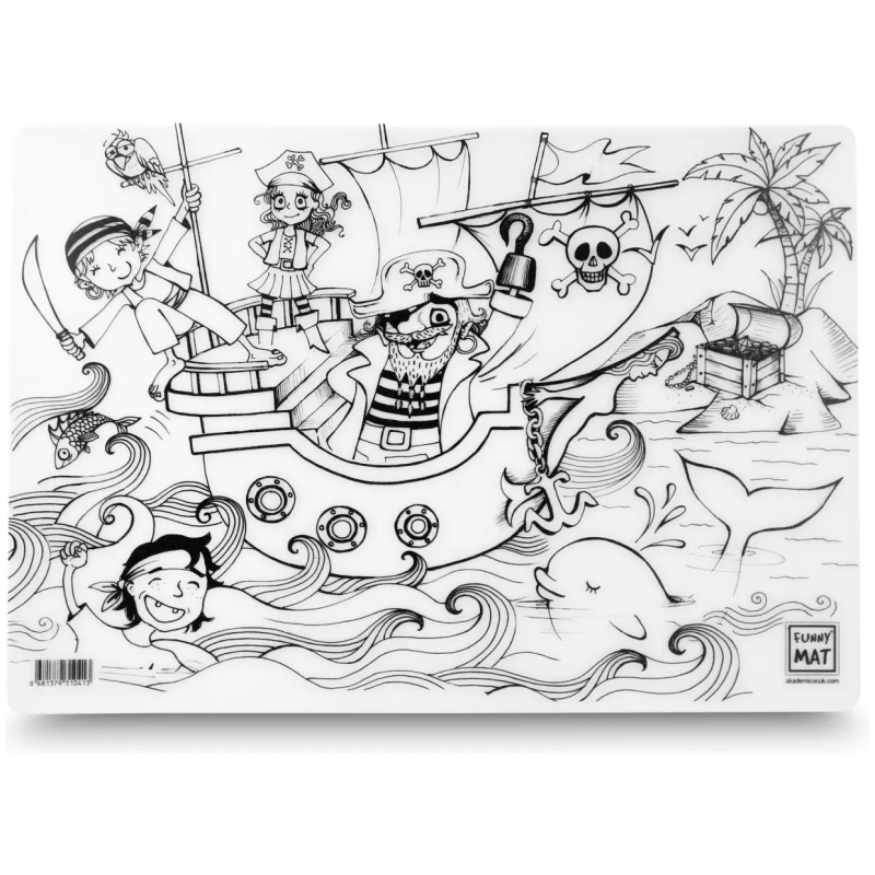 Tapete Para Colorear Piratas - Imagen 2