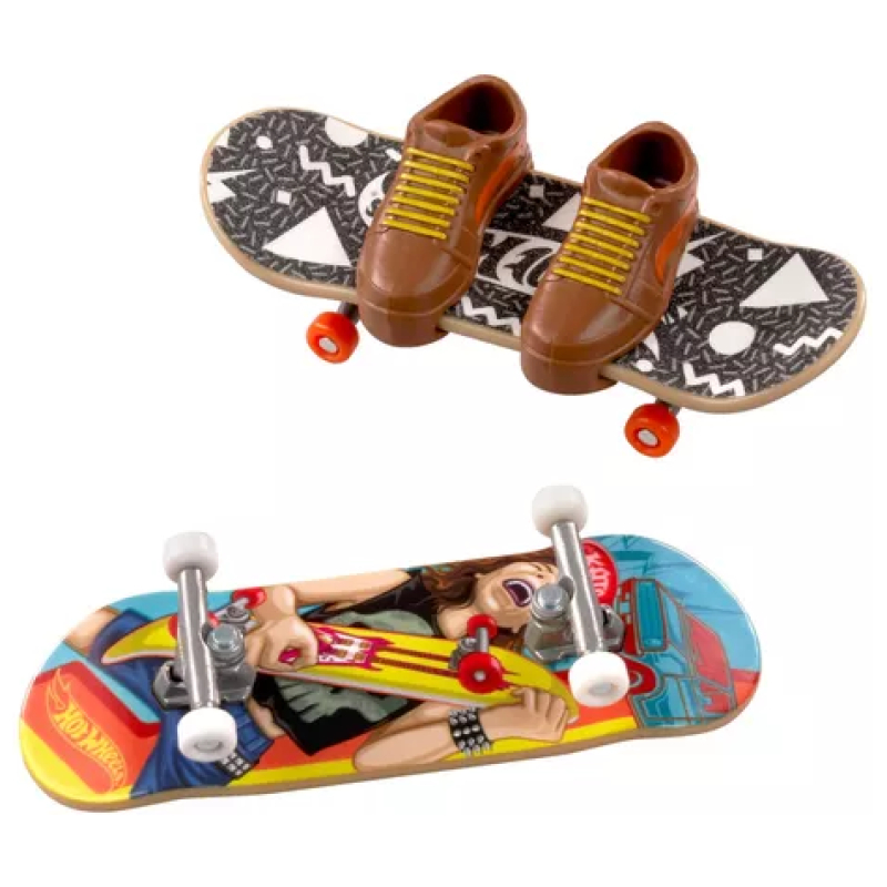 Hot Wheels Patineta Con Tennis Retro - Skate Vibin - Imagen 3