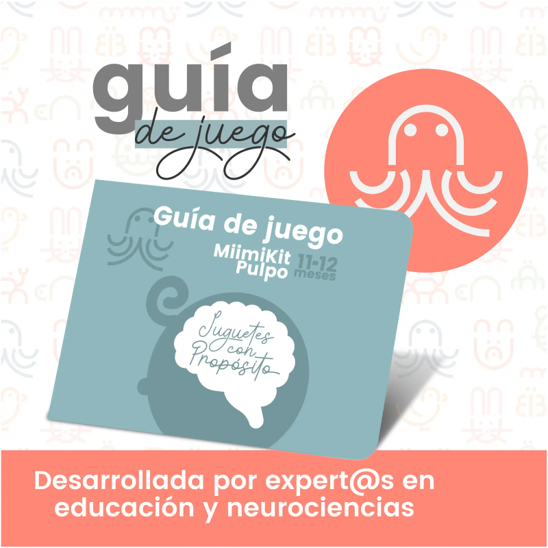 Kit de Juguetes MiimiKit Pulpo 11 a 12 meses - Imagen 2