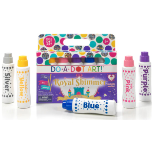 Marcadores Lavables Royal Shimmer 5 Un. Do a Dot Art