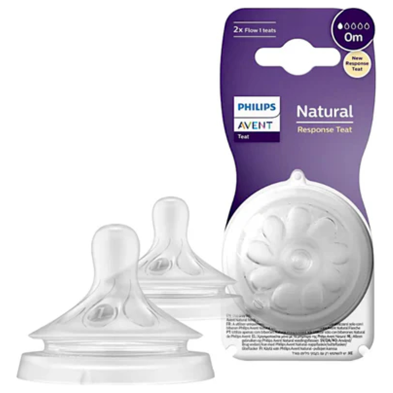 Tetinas Natural 0m+ Flujo 1 Avent