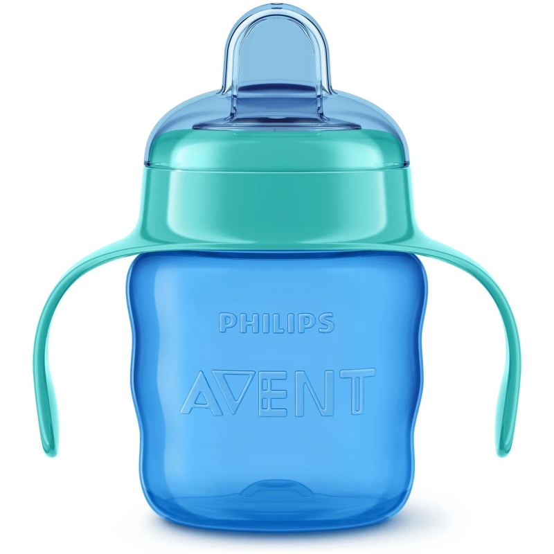 Vaso Con Boquilla Clásico Azul 200 ml Avent