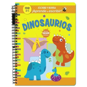 Libro Escribe y Borra – Dinosaurios