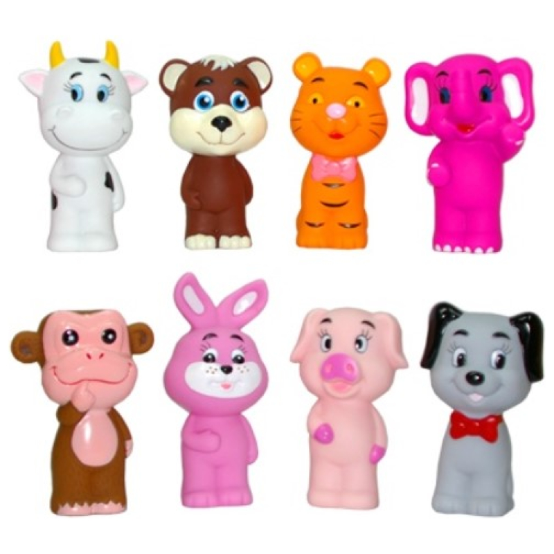 Figuras Animales Con Pito Surtidos 1 Un.