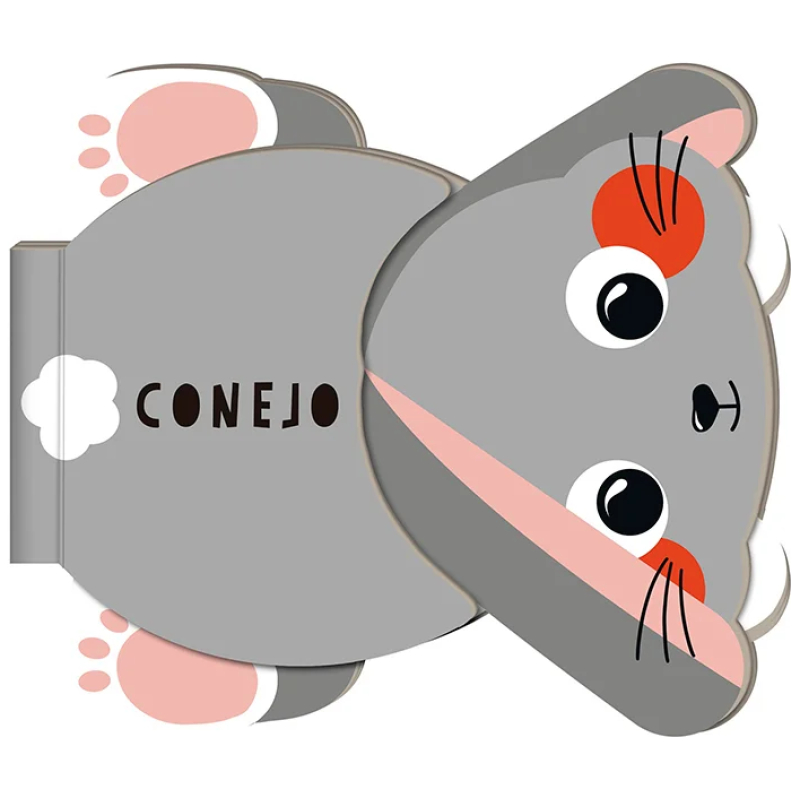 Libro Conejo Troquelado