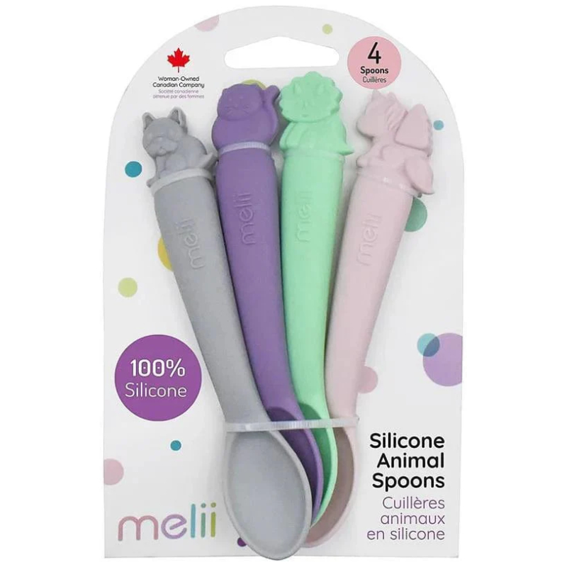 Pack 4 Cucharas de Silicona - Rosa