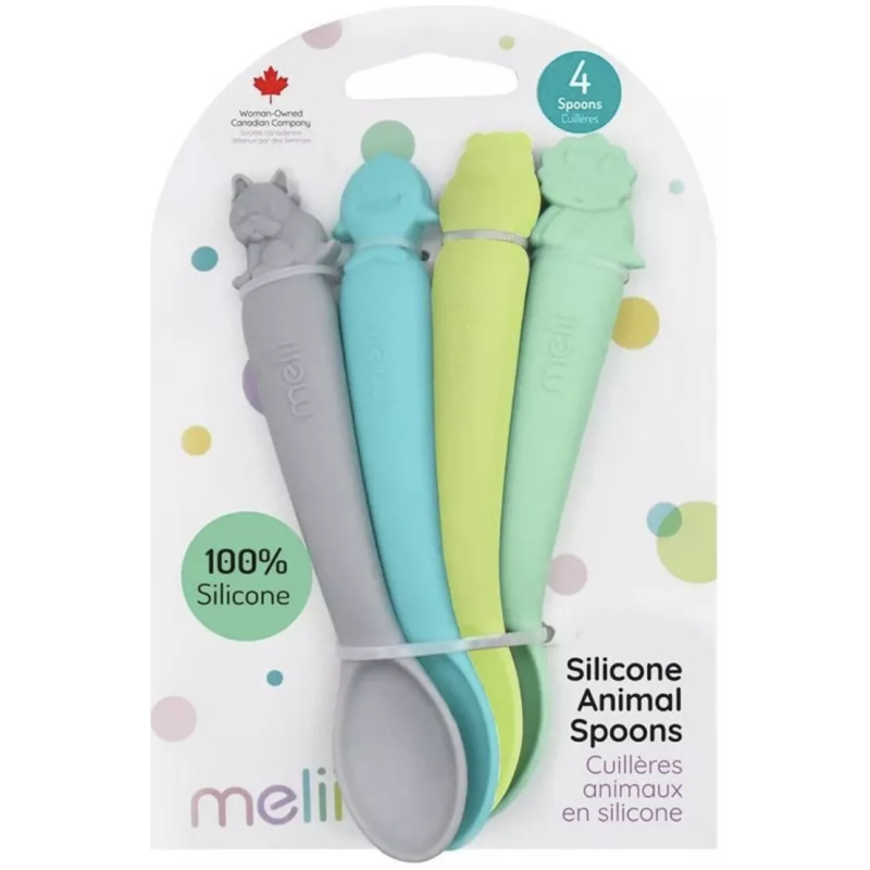 Pack 4 Cucharas de Silicona - Verde