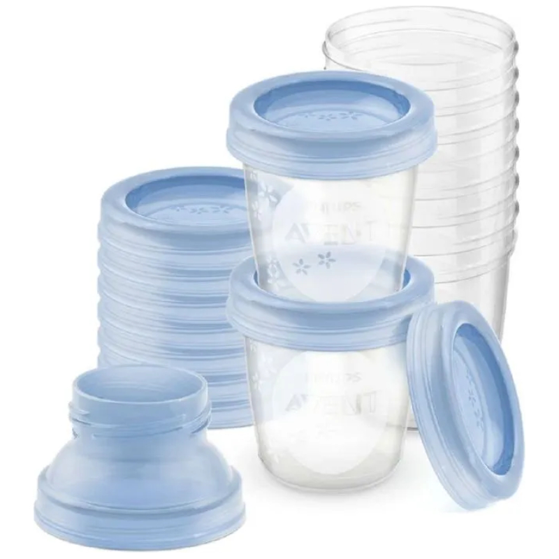 Envases de Almacenamiento de Leche 10 unds Avent
