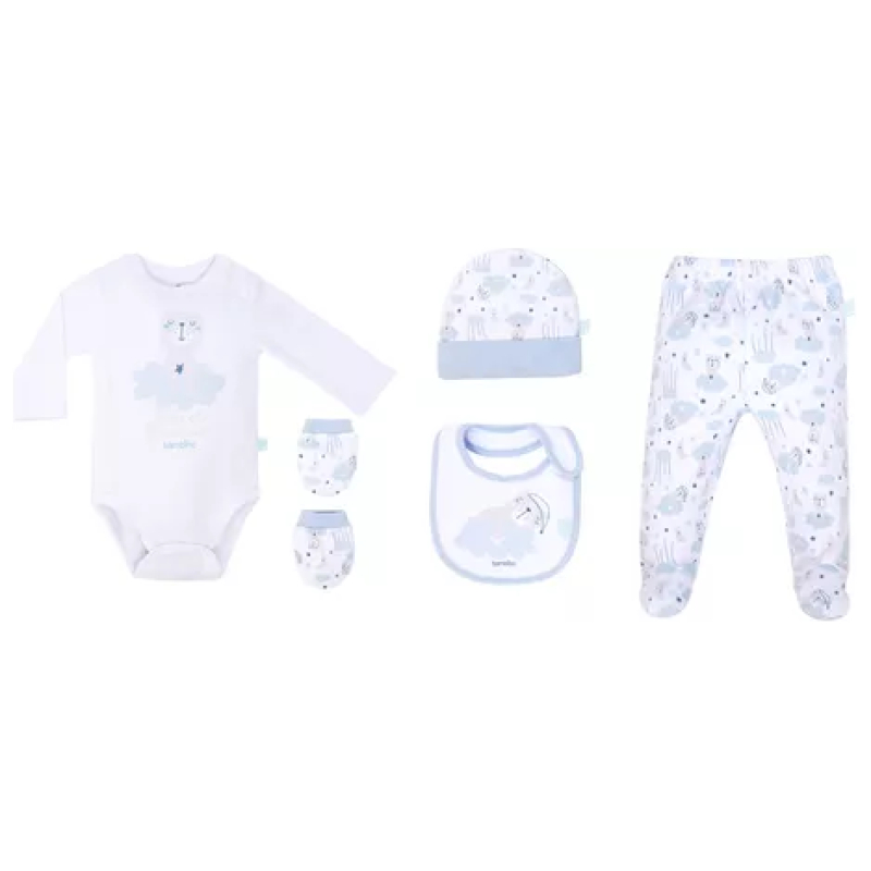 Set de Ropa 5 Pcs Bambino Unisex Oveja - Imagen 2
