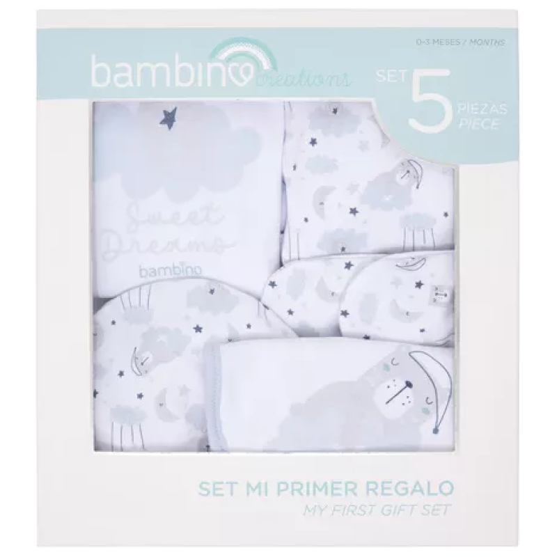 Set de Ropa 5 Pcs Bambino Unisex Oveja