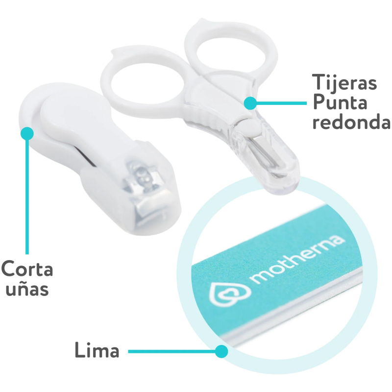 Set Para Uñas De Bebés Motherna - Imagen 2