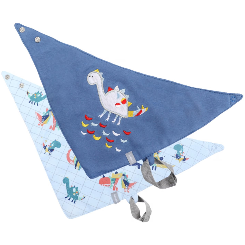 Bipack Baberos Impermeables Dino Infanti - Imagen 2