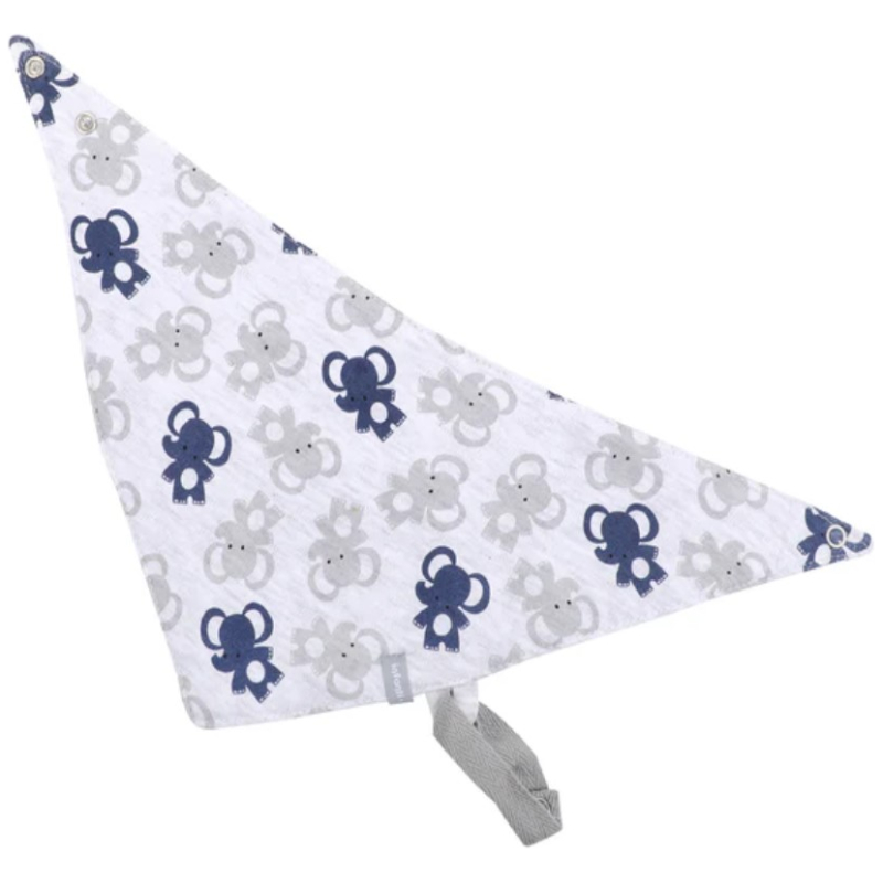 Bipack Baberos Impermeables Elefantes Infanti - Imagen 3