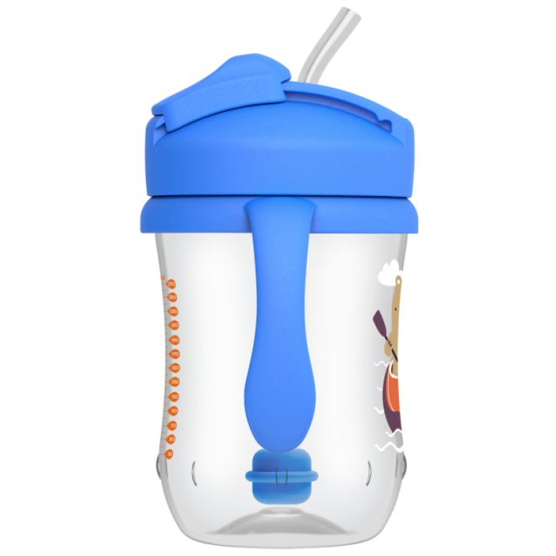 Vaso Con Bombilla y Asas 270 ml Dr Browns - Imagen 6
