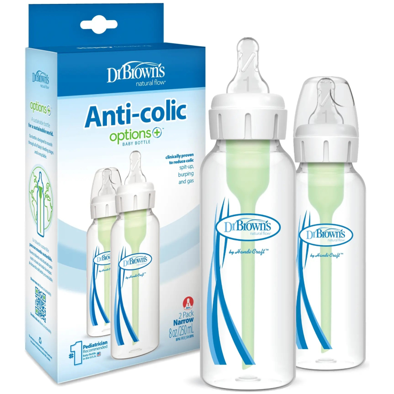 Pack 2 Mamaderas Estándar Options+ 250ml Dr. Browns - Imagen 2
