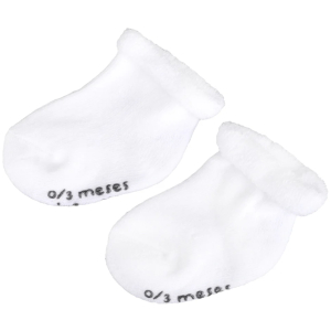 Tripack Calcetines Blancos Recién Nacido Infanti