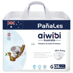Pañales Premium G 26 Pcs Aiwibi