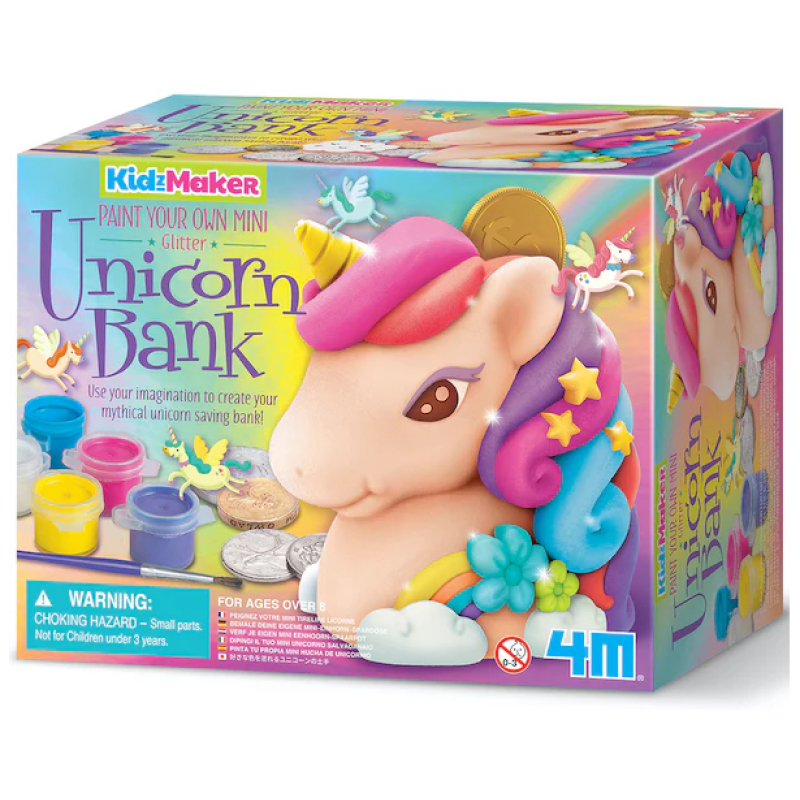 Pinta Alcancía Unicornio