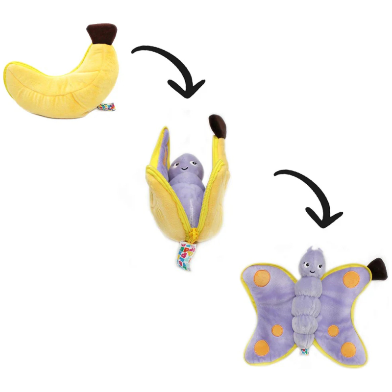 Peluche Poppet La Mariposa – Banana - Imagen 2
