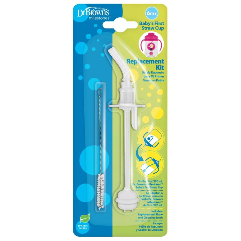 Kit Repuesto Vaso Con Bombilla 270 ml Dr Browns