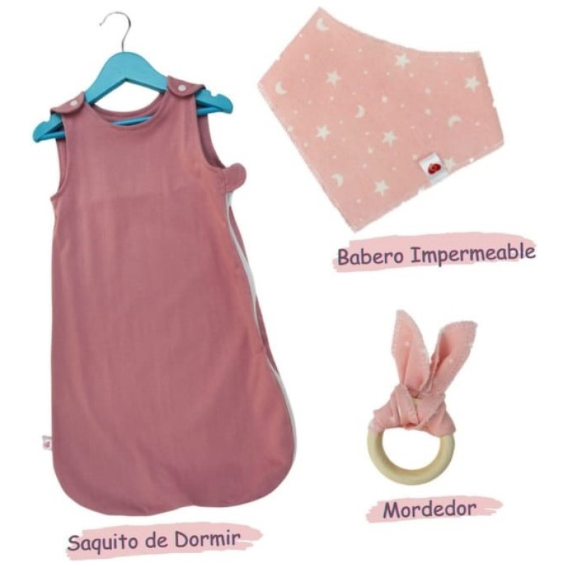 Caja de Regalo Saquito Amamantas - Rosa - Imagen 2