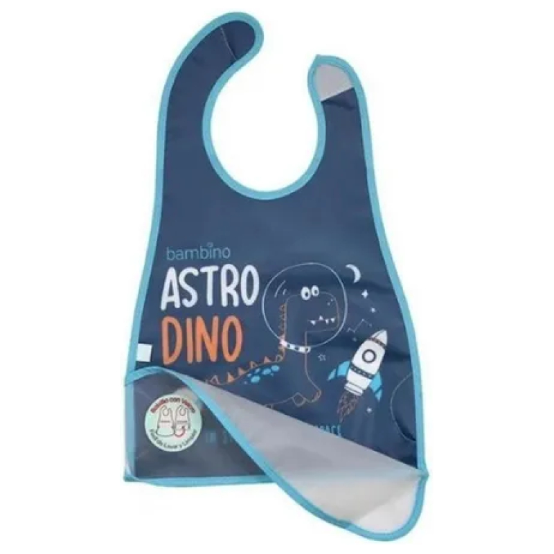 Babero Plástico Bambino Astro Dino - Imagen 2