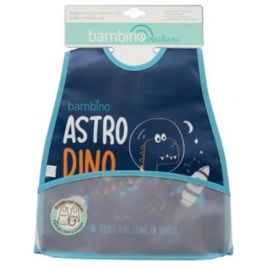 Babero Plástico Bambino Astro Dino
