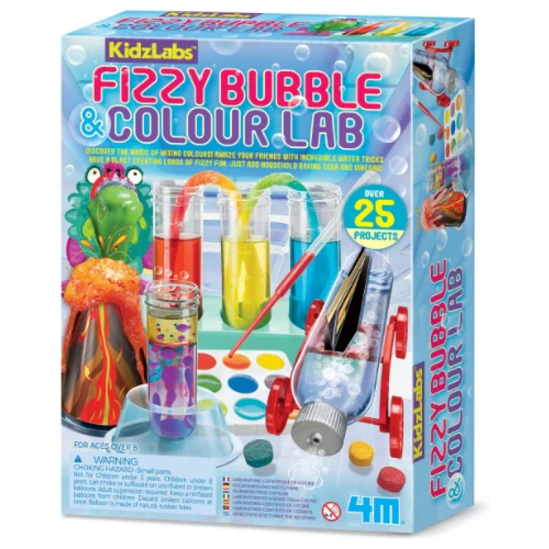 Experimentos Burbujeantes de Colores