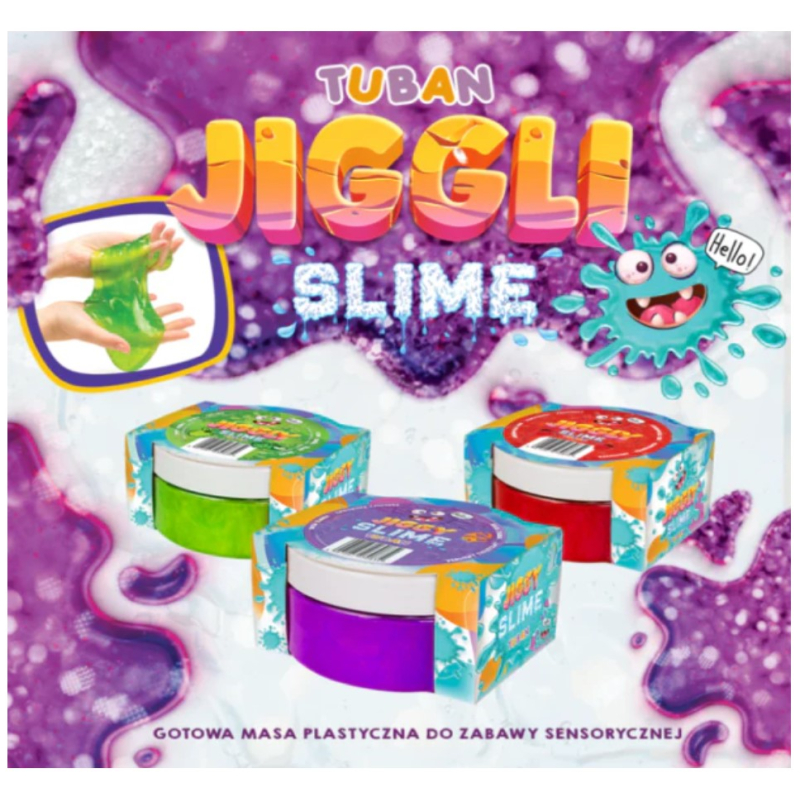 Jiggly Slime – Azul 500g - Imagen 3