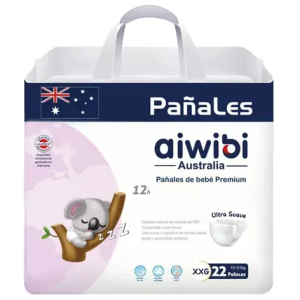 Pañales Premium XXG 22 Pcs Aiwibi