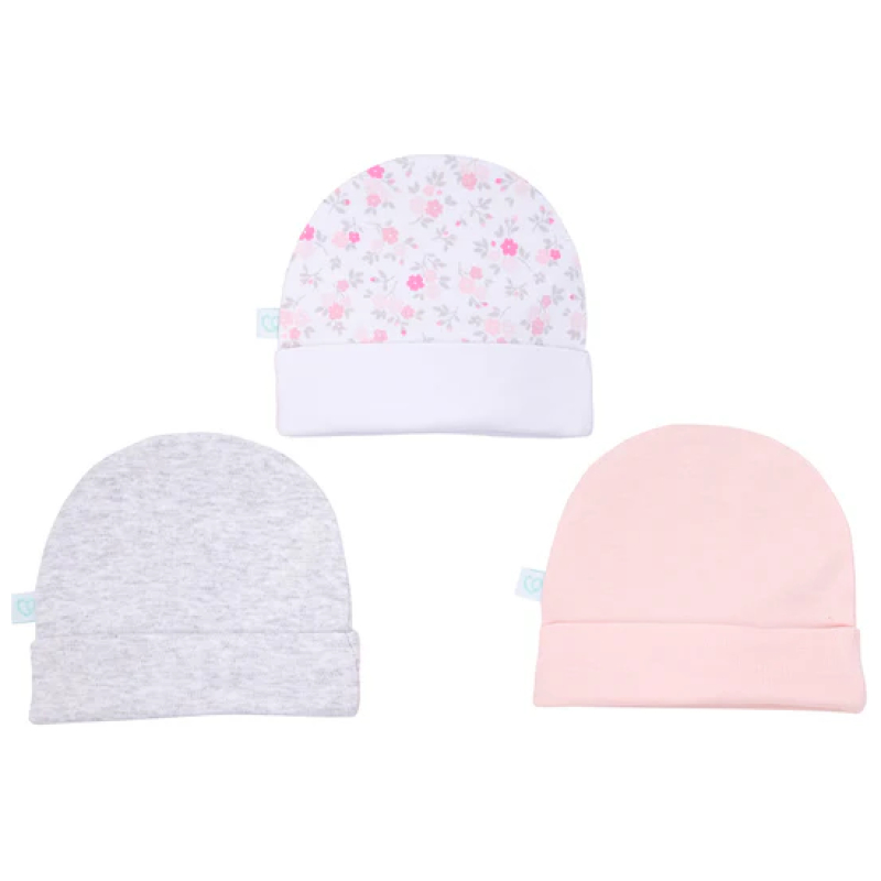 Set 3 Gorritos Bambino Flores Niña - Imagen 2