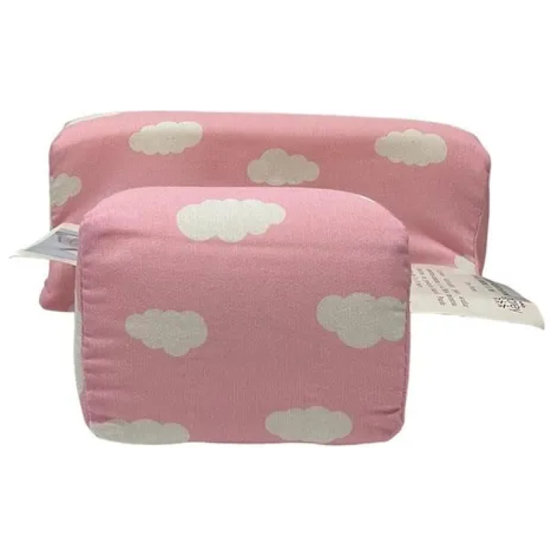 Cojín Antivuelco Para Bebés 2 Piezas - Rosado - Imagen 7
