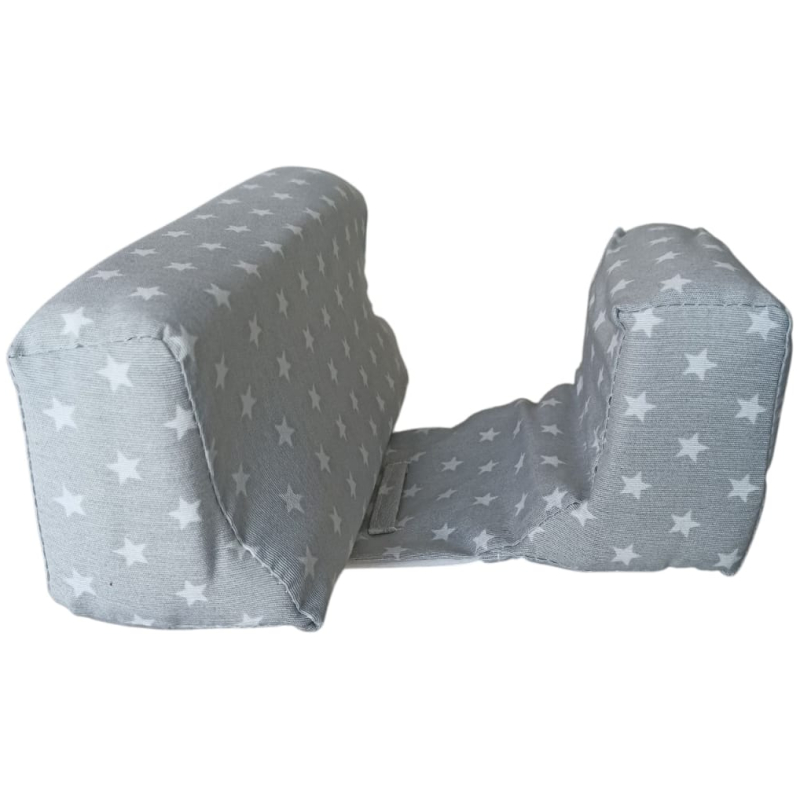 Cojín Antivuelco Para Bebés 2 Piezas - Gris - Imagen 2