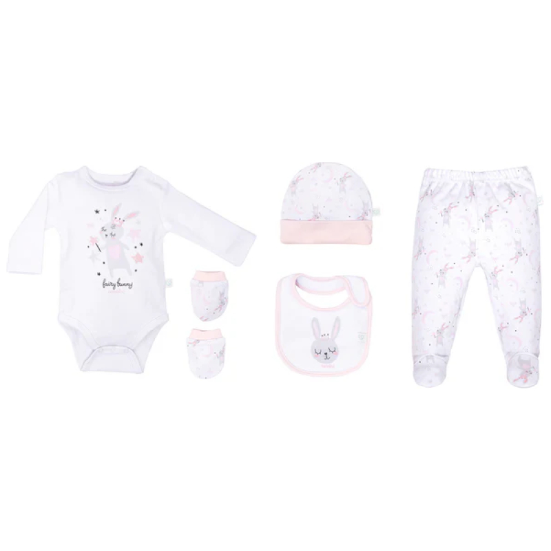 Set de Ropa 5 Pcs Bambino Conejita - Imagen 2