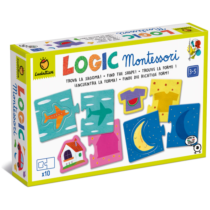 Puzzle Montessori Encuentra la Forma