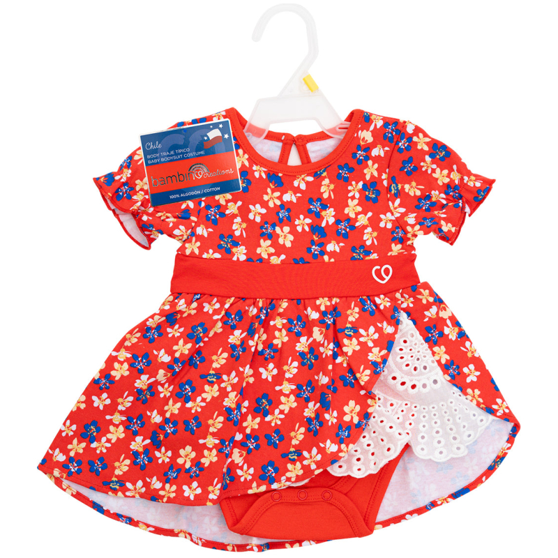 Vestido Huasa Fiestas Patrias Bambino - Imagen 2